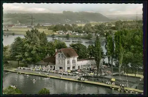 Foto AK Hagen-Bathey Inselgasthof im Hengsteysee Hotel Restaurant Biergarten