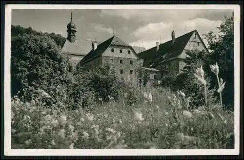 Foto AK Bischofsheim Rhön Kloster Kreuzberg Franziskanerkloster Stempel