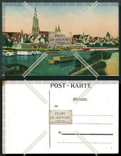 Orig. AK Ulm an der Donau 1911