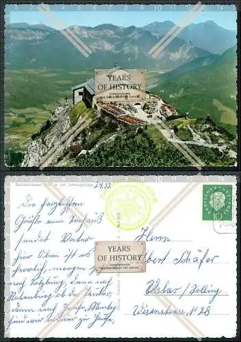 AK Berchtesgaden Bayern Kehlsteinhaus-Stempel Schönau Lattengebirge Staufen