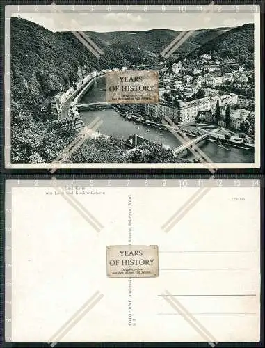 AK Bad Ems im Rhein Lahn Kr. Blick vom Konkordiaturm auf die Stadt 
