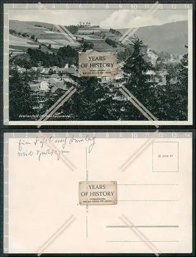 AK Ansichtskarte Postkarte Wallenfels im Frankenwalde Gesamtansicht Panorama