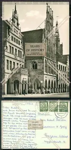 Foto AK Ansichtskarte Postkarte Münster in Westfalen Rathaus Stadtweinhaus