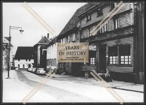 Foto Unna bei Dortmund Straßenansicht alte Werbung Haus Werth uvm.