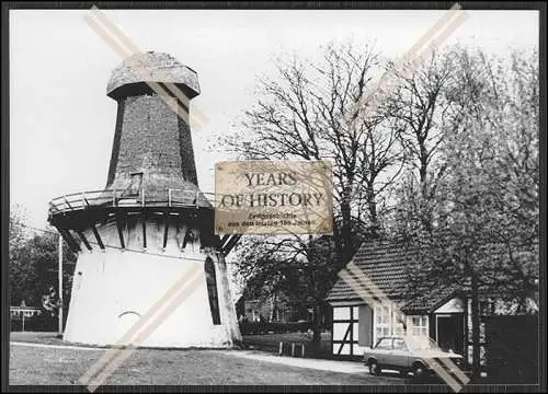 Foto Unna-Königsborn bei Dortmund Windmill Windmühle am Friedrichsborn