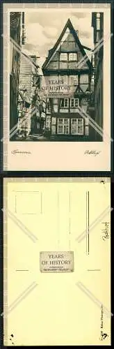 Orig. Foto AK Hannover Posthof Haus Enge Gasse 1940