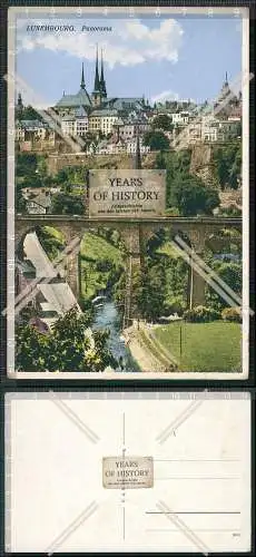 Foto AK Ansichtskarte Postkarte Luxemburg Luxembourg Viadukt Panorama uvm. 1933