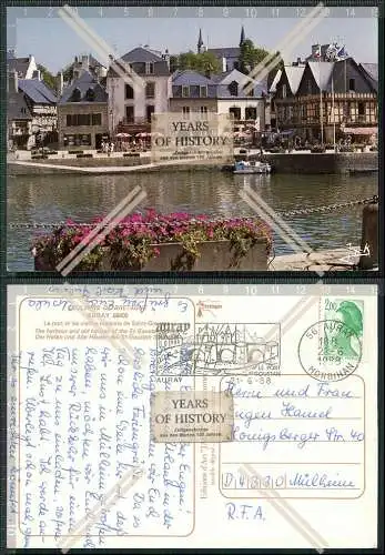 Foto AK Auray Morbihan Bretagne Hafen Saint-Goustan