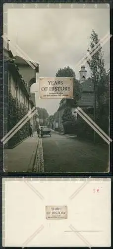 Foto AK Dorf Ansicht mit Straße und Kirche um 1915-20 Wo NRW ?