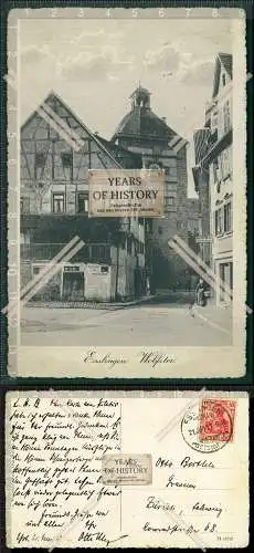 AK Wolfstor in Esslingen am Neckar 1913 gelaufen