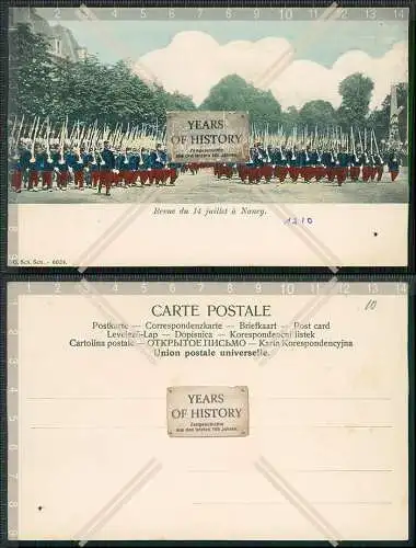 AK Ansichtskarte Postkarte Nancy Meurthe et Moselle, Revue du 14 juillet