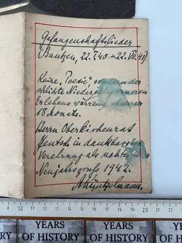 2x Kleines Büchlein Christliches Gesangbuch Lieder Bautzen 1942 und von 1897