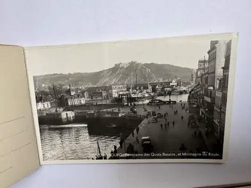 10x Foto AK Postkarten Heft - Cherbourg Manche Normandie - Frankreich 1914-18