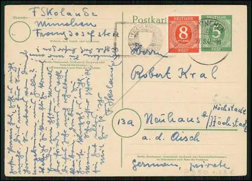 6x Postkarte BRD Ganzsachen ab 1945 Bundesrepublik Deutschland Postwertzeichen