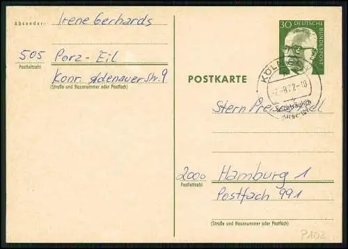 12x Postkarte BRD Ganzsachen ab 1945 Bundesrepublik Deutschland Postwertzeichen