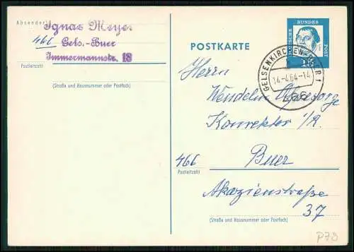 11x Postkarte BRD Ganzsachen ab 1945 Bundesrepublik Deutschland Postwertzeichen