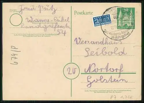 11x Postkarte BRD Ganzsachen ab 1945 Bundesrepublik Deutschland Postwertzeichen