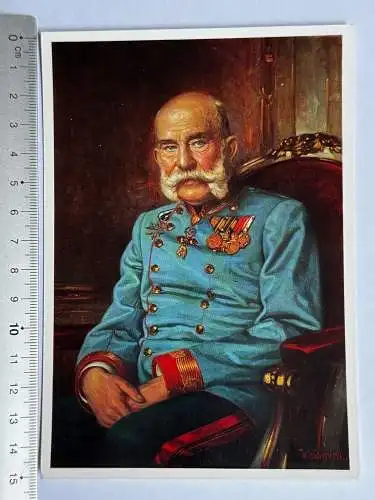 4x AK Wien Hofburg Kaiser Franz Joseph Kaiser Karl +Josef mit Kaiserin Elisabeth