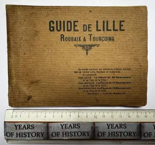 Heft Frankreich 1914 - GUIDE DE LILLE ROUBAIX & TOURCOING