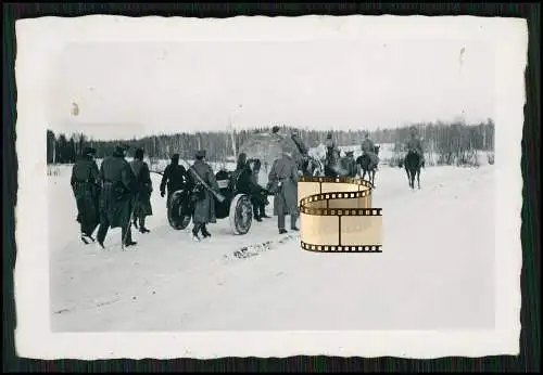 6x Orig. Foto Soldaten Vormarsch Russland Winter 1942-43