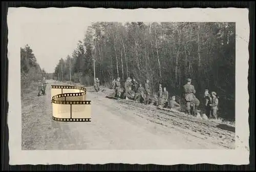 10x Orig. Foto Waldlager bei Leningrad St. Petersburg Russland 1942-43 Soldaten