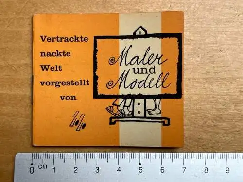 Schmunzelbücher - Bärmeier Nikel 1964 - vertrackte nackte Welt vorgestellt Maler