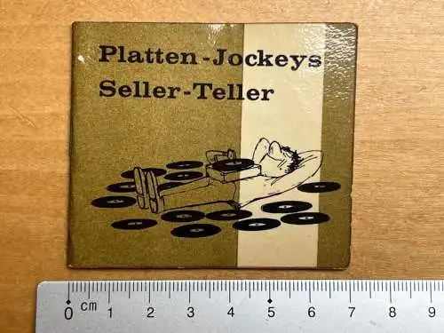 Schmunzelbücher - Bärmeier und Nikel 1964 - Platten Jockeys Seller Teller