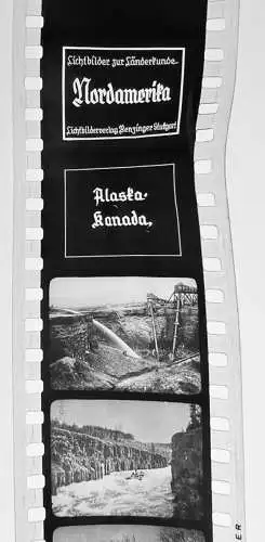 51x Dia 1933-39 kompletter Film- Nordamerika Goldgräber Kanada Alaska USA Mexiko