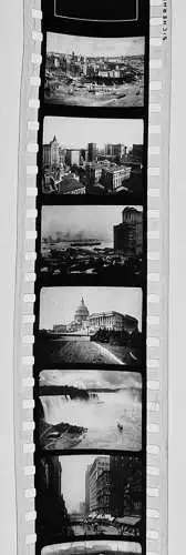 51x Dia 1933-39 kompletter Film- Nordamerika Goldgräber Kanada Alaska USA Mexiko