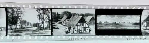 44x Dia 1933-39 kompletter Film- Das Deutsche Dorf Luftbild Straßenansichten uvm