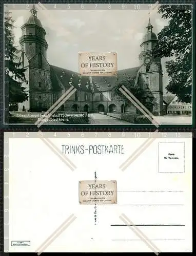 Foto AK Freudenstadt Schwarzwald evangelische Stadtkirche Trinks Postkarte 1933