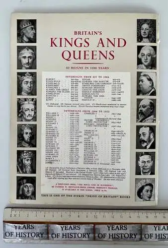 Britain's Kings and Queens 63 Reigns in 1100 Years By Sir George Queen Elizabeth