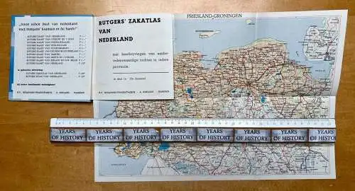 Rutgers' zakatlas van Nederland voor automobilisten voor wielrijders wandelaars