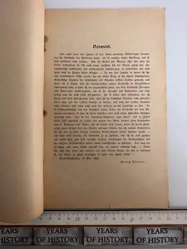 Freud Leid Ernstes Heiteres aus den Kriegserlebnissen 1924 eines 29ers G.Sittner