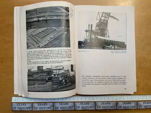 Les avantages du port d'Anvers Frankreich 1935 in französischer Sprache