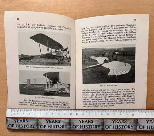 Lehrmeister Bibliothek Nr. 327 - Flugmaschinen Flugzeug Aircraft 27 Abbildungen