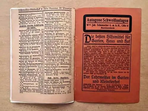 Lehrmeister Bibliothek Nr. 327 - Flugmaschinen Flugzeug Aircraft 27 Abbildungen