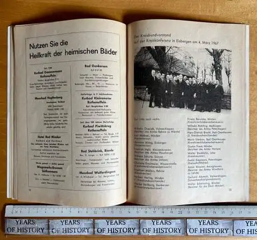 Festschrift 1951-66 Reichsbund Minden 50 Jahre Dienst am Nächsten 38 Seiten