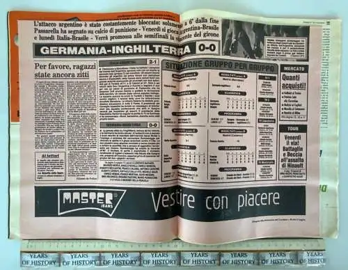 ZEITSCHRIFT - LA DOMENICA DEL CORRIERE  -  1986 - Diego Maradona Napoli Fußball