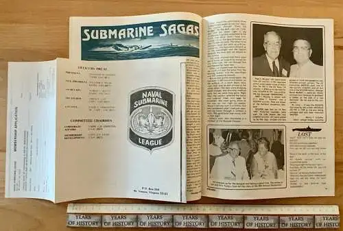 Polaris Magazin Heft USA U.S. Submarine Veterans of World War II Oktober 1982