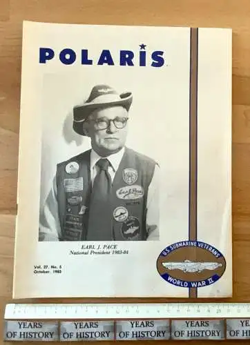 Polaris Magazin Heft USA U.S. Submarine Veterans of World War II Oktober 1983