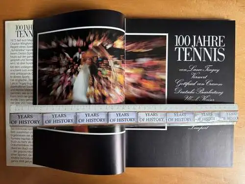 100 Jahre Tennis Lance Tingay - 1. Auflage 1973 - Vorwort: Gottfried von Cramm