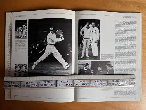 100 Jahre Tennis Lance Tingay - 1. Auflage 1973 - Vorwort: Gottfried von Cramm