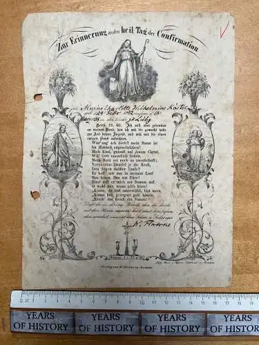 Dokumente handschriftlich ab 1858 Kirche und vieles mehr