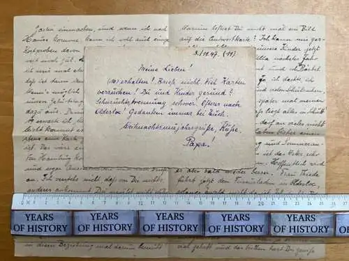 Gefangenenpost DRK Brief POW UDSSR Moskau n. Itzstedt Oldesloe Fam Zuchowski B24