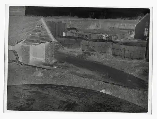 Original Negativ Bunker Silo Saabrücken Lothringen Grand Est Moselle 1940-41