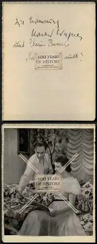 Foto Autogramme Konrad Wagner Ehmi Bessel 1938 Schauspielhaus Hamburg Theater