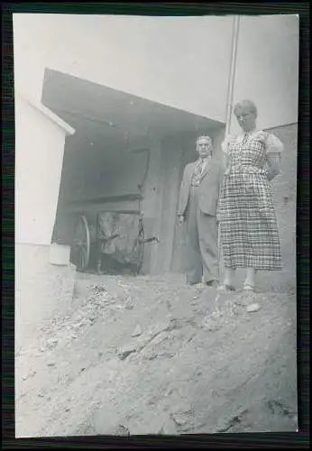 18x Foto Mannheim Paul-Martin-Ufer 10 Neckar Haus Rohbau bis Fertigstellung 1937