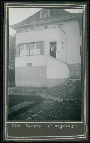 18x Foto Mannheim Paul-Martin-Ufer 10 Neckar Haus Rohbau bis Fertigstellung 1937