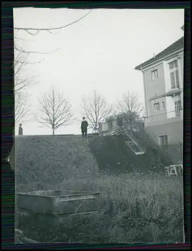 22x Foto Mannheim Paul-Martin-Ufer 10 Neckar Haus Rohbau bis Fertigstellung 1937